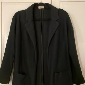 Marine Layer Long Black Cardigan Sweater Size Small